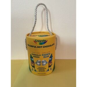 Crayola Colorful Hot Chocolate Emerald Green Pacific Blue Kids Fun Treat